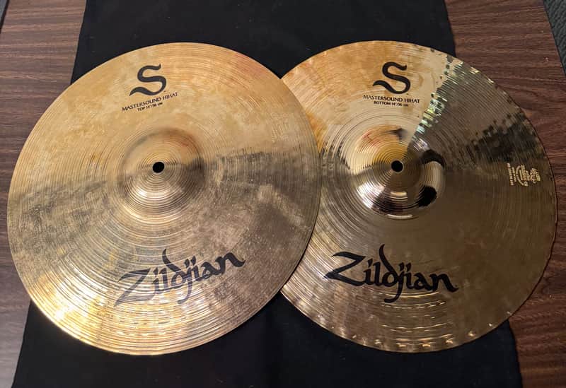 Zildjian 14" S Series Mastersound Hi-Hat Cymbals (Pair) 2016 - Present - Brilliant image 1