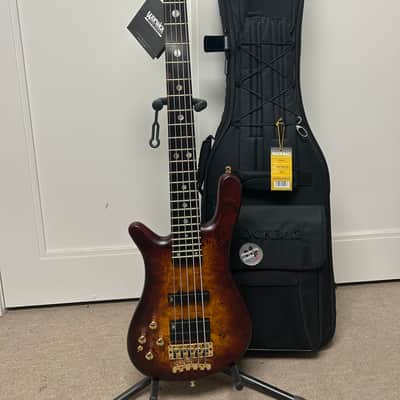 Warwick Teambuilt Streamer LX Limited Edition 2025 5-string Bass Guitar LEFT HANDED - Honey Sunset Burst image 1