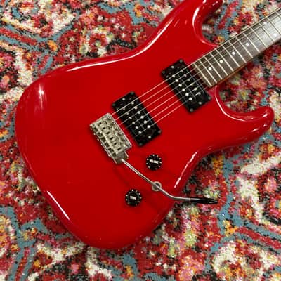 Squier MIJ Contemporary Stratocaster HH 1985 - Red, Very Good, SKU: I781819-U-7G image 4