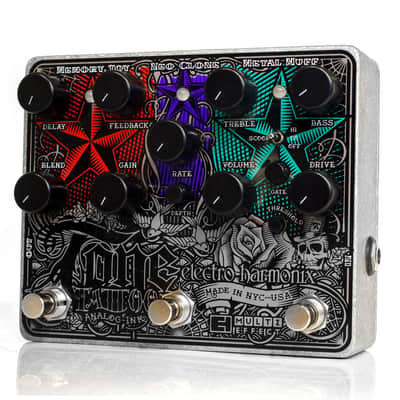 Electro-Harmonix Tone Tattoo Analog Multi-Effects Pedal | Distortion Chorus Delay image 4