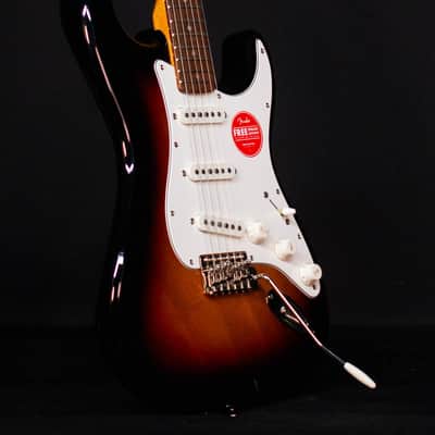 Squier Classic Vibe '60s Stratocaster, Laurel FB, 3-Color Sunburst image 4