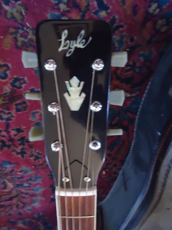 Vintage 1970's Japan Lyle 630-RL solid spruce top | Reverb