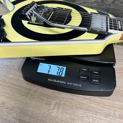 Firefly Elite Flying V Zakk Wylde Bullseye Tribute Guitar w/ 1980s Original Floyd Rose #1803 image 24