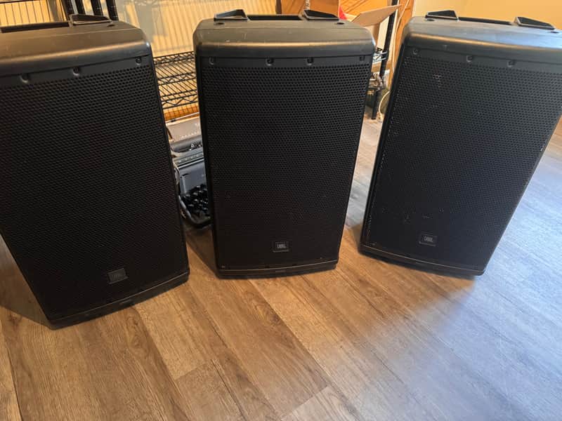 JBL EON612 2-Way 1000-Watt 12” Active Loudspeaker 2010s - Black image 1