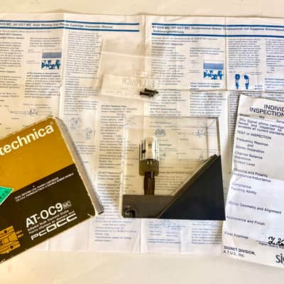 Audio-Technica AT-OC9 MC Cartridge, PCOCC coil, Beryllium cantilever, MicroLine stylus image 6