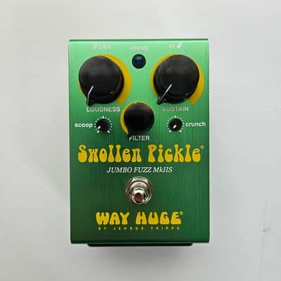 Way Huge WHE401S Swollen Pickle MkIIs Jumbo Fuzz 2016 - 2021 - Green image 2