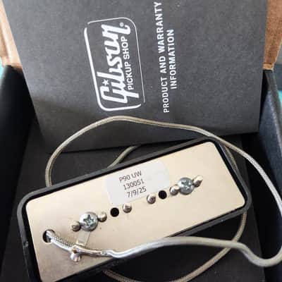 Gibson P-90 Soapbar Pickup Neck Position/ Low Wind - Black image 6