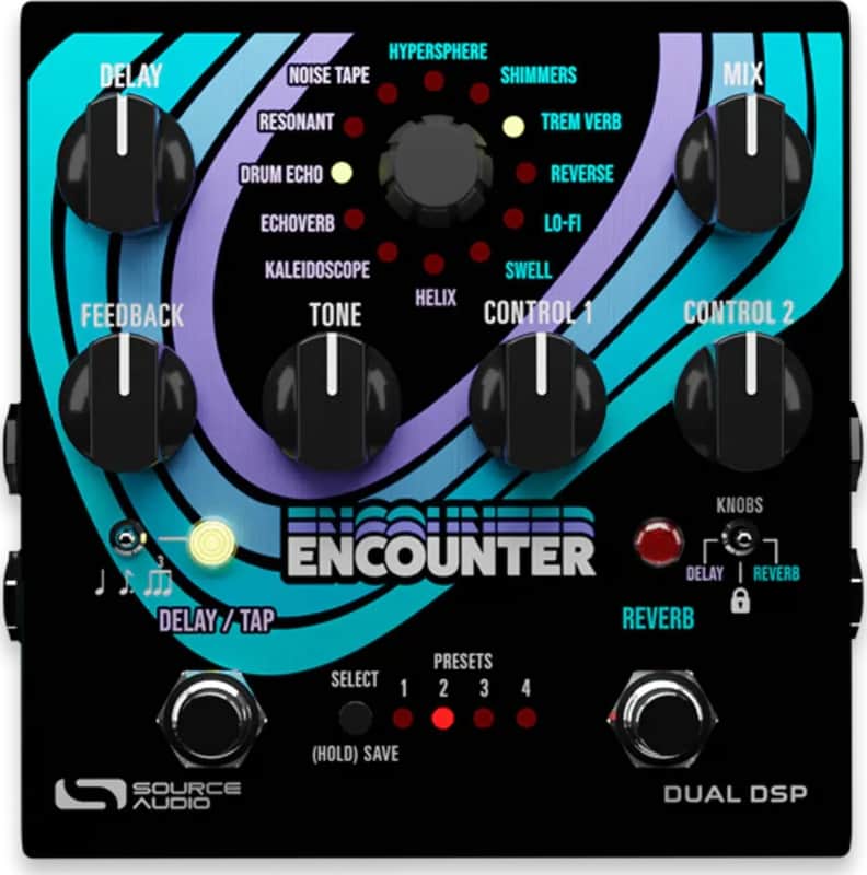 Source Audio Encounter Ambient Delay/Reverb Effects Pedal image 1