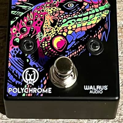 NEW Walrus Audio Polychrome Analog Flanger - Black, In Stock and Ships Fast!! image 2