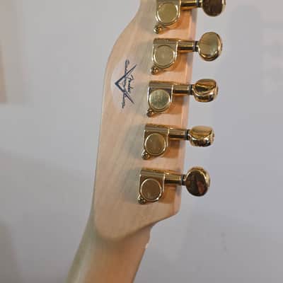 Partscaster Telecaster Style 2020's - Artic White - Gold Hardware image 15