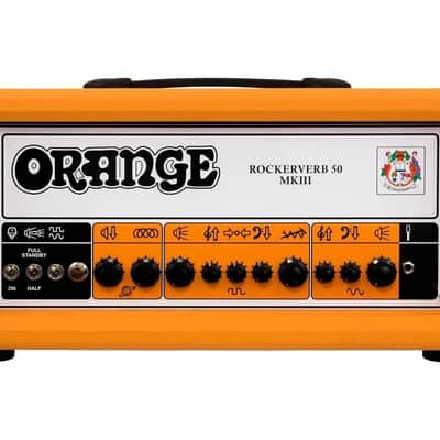 Orange Rockerverb MkIII Guitar Amplifier Head (50 Watts) image 2