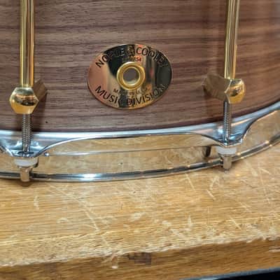 Noble&Cooley 14X6 Walnut snare drum - Natural oil image 2