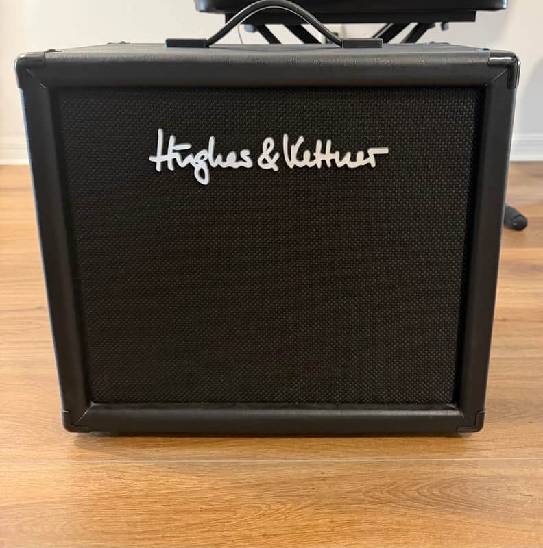 Hughes & Kettner TubeMeister 112 60-Watt 1x12" Guitar Speaker Cabinet 2011 - 2021 - Black image 1