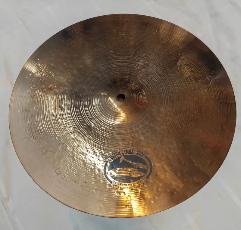 Roland Meinl 16" Brilliant Crash Becken Custom Cymbal Shop – NOS 1996 RARE image 1