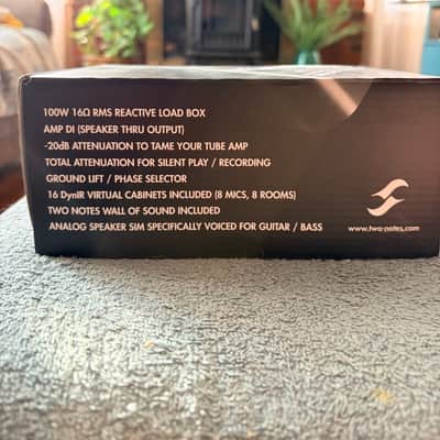 Two Notes Torpedo Captor Loadbox/Attenuator/DI - 16 Ohm 2010s - Black image 4