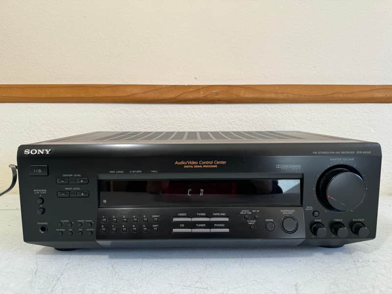 Sony STR-SE581 Receiver HiFi Stereo Home Theater 5.1 Channel Radio Vintage Dolby image 1