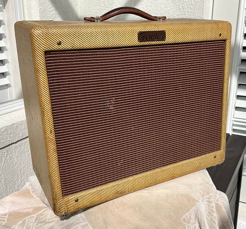Fender Deluxe 5E3 Narrow Panel 15-Watt 1x12" Guitar Combo 1955 - 1960 !video! image 1