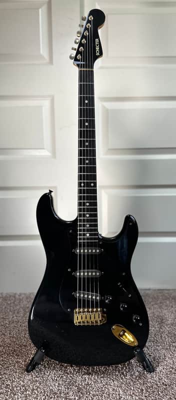 Schecter 1983 USA Stratocaster (Tom Anderson) Black | Reverb