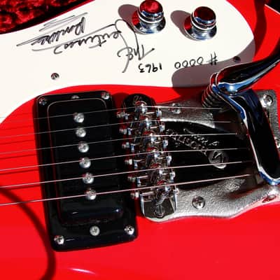 Mosrite The Ventures 1963 "Red" Possible prototype SN 0000 image 3