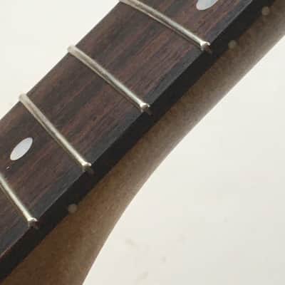 Lefty Musikraft USA Aged Relic 24” Short Scale Mustang Jaguar Guitar Neck Loaded image 8