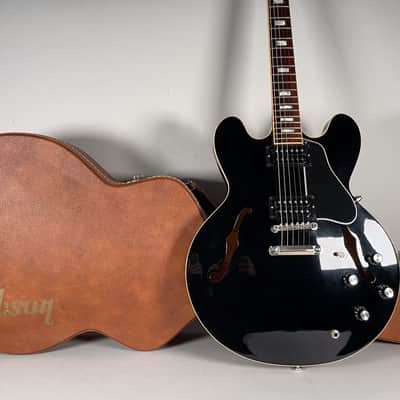 2018 Gibson ES-335 Traditional Black Finish w/OHSC image 7
