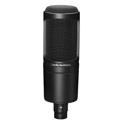Audio-Technica AT2020 Cardioid Side-Address Condenser Microphone AT-2020 Mic image 1