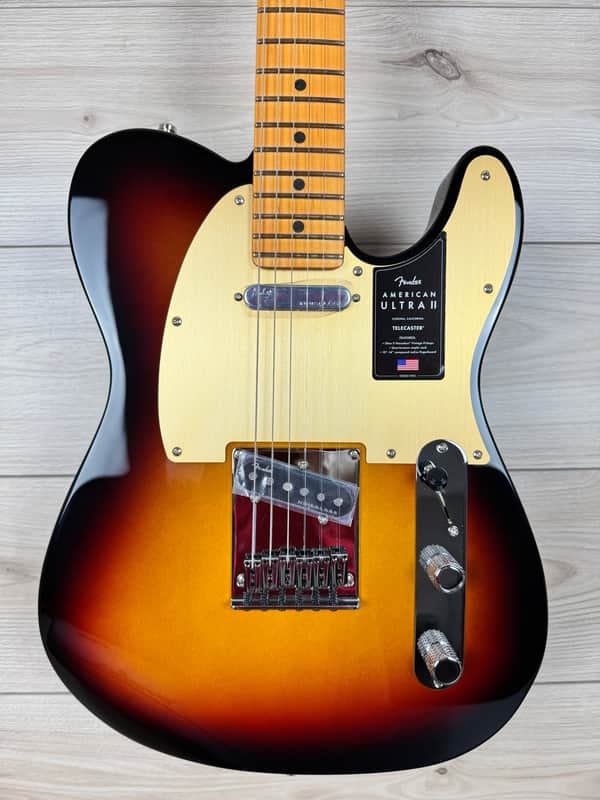 Fender American Ultra II Telecaster Maple Fingerboard Electric Guitar, Ultraburst image 1