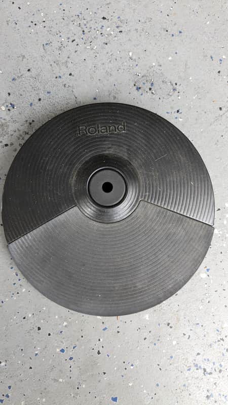 Roland CY-5 V-Cymbal 10" Dual-Trigger Pad e drum drums electronic - Black image 1