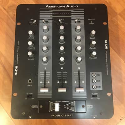 American Audio Q-D6 3-Channel Pro DJ Mixer | Reverb