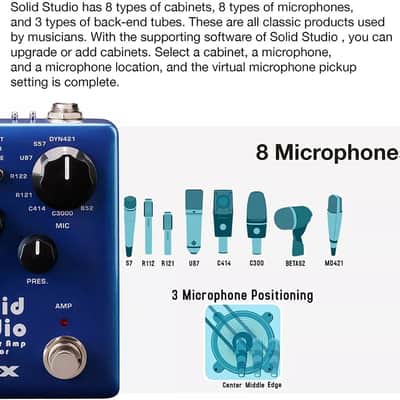 NUX NSS-5 Solid Studio IR Loader and Power Amp Simulator Pedal image 7