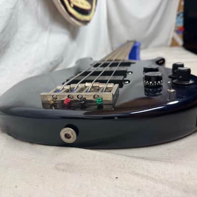 PRS Paul Reed Smith Bass-4 iv 4-string Bass with Case 1987 - Midnight Blue image 17