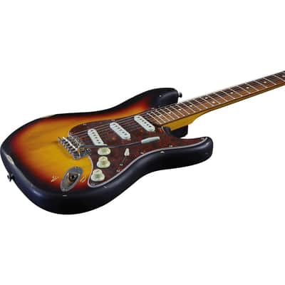 Eko Guitars S-300 Relic Sunburst image 2