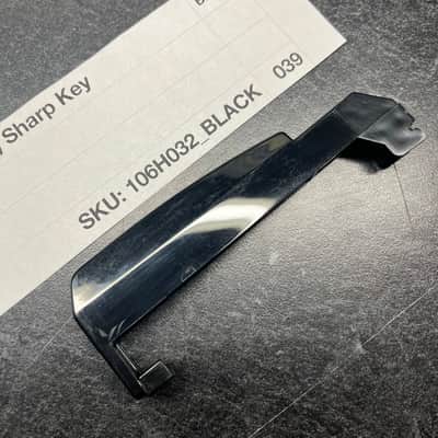 ORIGINAL Roland Replacement SHARP/BLACK Key (106H032) for Juno-6/60/106, Jupiter-6/8, HS-60, SH-101, VK-09, JX-3P, HS-10/Juno-1, System 100m 184, etc image 2