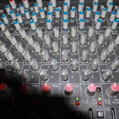 Carvin Powered Concert Series 1200-Watts 16-Channel Mixer w/Road Warrior Case C1644P (used) image 10