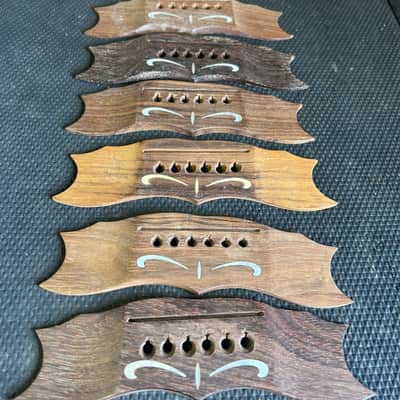 Lot of 13: Vintage Gibson J-200 Rosewood Bridges LUTHIERS SPECIAL image 3