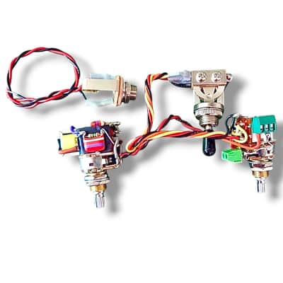 Solderless Epiphone SG HH Wiring Harness 3/w Toggle Coil Split Custom Tone Pot - Solderless Epiphone SG HH Wiring Harness 3/w Toggle Coil Split Custom Tone Pot image 1