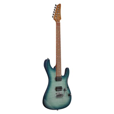 Ibanez Standard AZ24S1F-TXB Transparent Turquoise Burst - Electric Guitar image 3