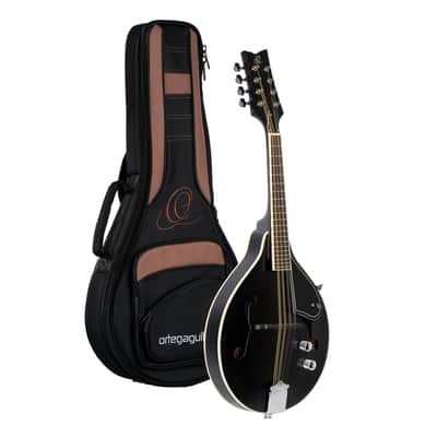 Ortega RMAE40SBK A-Style Series Spruce Top Maple Neck 8-String Mandolin w/Gig Bag image 1