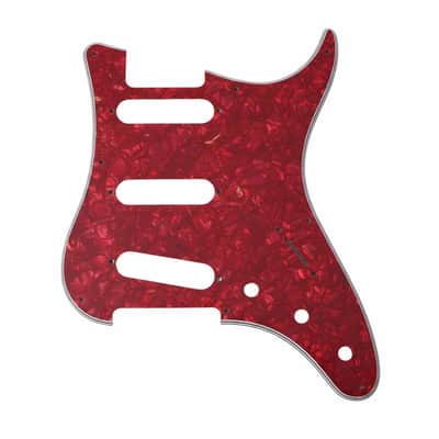 PRS Silver Sky Pickguard 8-Hole SSS - 3-Ply Mint Green image 10