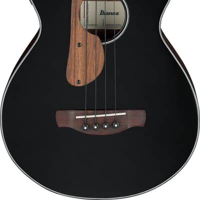 Ibanez AEGB24E-BKH AEGB Acoustic Bass 4-String - Black High Gloss image 7