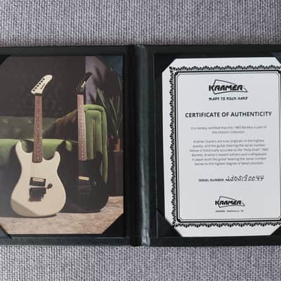 Kramer 1983 Baretta Reissue Ebony (2023) image 11