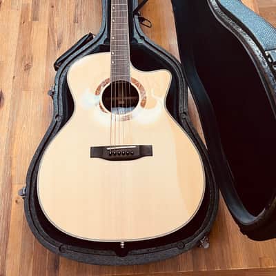 Luxar Acoustic-Electric Guitar: With Hard-Case image 1