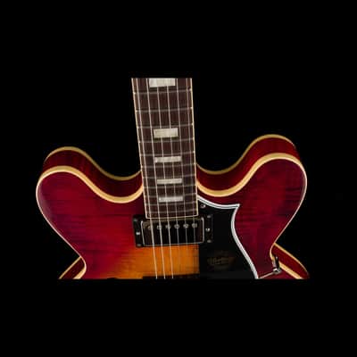 Heritage Custom Core Collection H-535 Dark Cherry Sunburst with Case - Serial # HC1231030 image 3