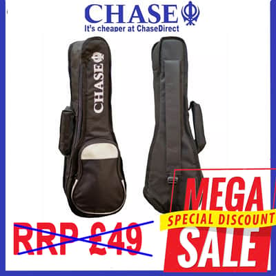 Concert Ukulele Chase Gig Bag Soft Case with 10mm Padding & Shoulder Strap !! image 4