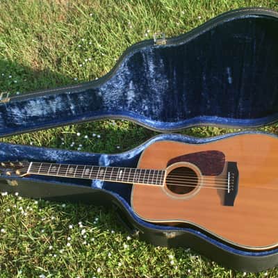 Morris TF-60 D size Guitar Jacaranda Body 1990's - Natural+Hard Case FREE image 1