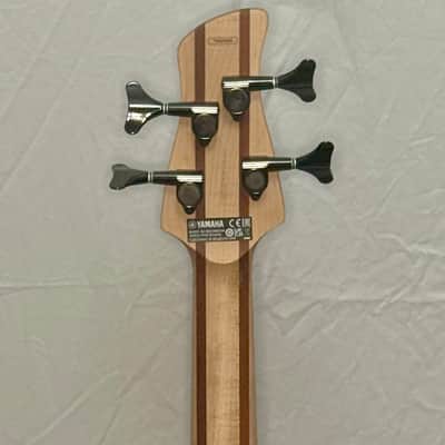 Yamaha TRBX504 4-String Bass with Rosewood Fretboard 2019- Transparent White image 5