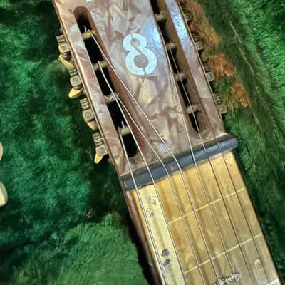 Regal Double 8 Lap Steel 1950’s - Gray Pearl mots image 5