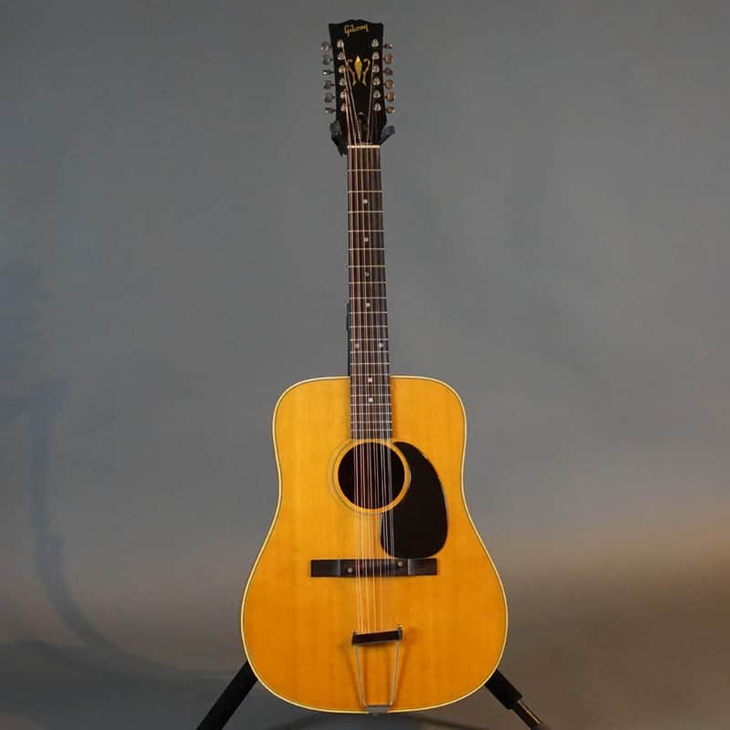 Gibson Heritage 12 12-String Acoustic Guitar Natural w/Case (1969) - Used image 1