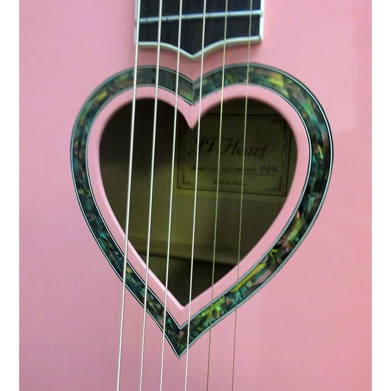 JJ Heart JCC Heart Concert Style Acoustic Guitar - 3/4 size
