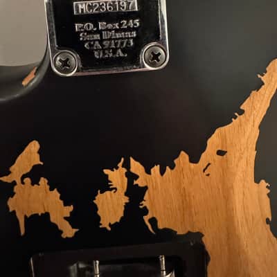 Charvel Charnel Pro-Mod Relic San Dimas Style 1 HH FR -Black 2024 - Weathered Black image 6